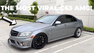 THE MOST VIRAL C63 AMG ON THE INTERNET! | 2009 Mercedes Benz C63 AMG Build @abc.garage