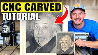 Carving a Photo with a CNC Router