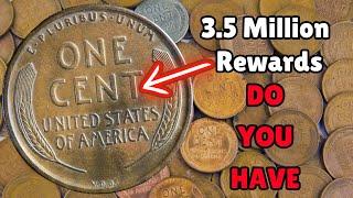 3.5 Million Reward | The Ultimate Top 5 Wheat Pennies Worth Money | World Us Pennies Value Guide