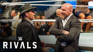 Triple H and Shawn Michaels “take over the business” together: A&E Rivals Triple H vs. HBK