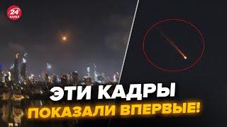 Срочно! Ракеты ГРОМЯТ ИЗРАИЛЬ! Момент АТАКИ ИРАНА попал на видео. Все небо ВО ВСПЫШКАХ, воют СИРЕНЫ