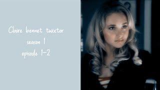 Claire Bennet (heroes) episodes 1-2 twixtor scenes pack