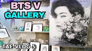 BTS V Birthday Gallery Cafe in Seoul  Cafe Dearark