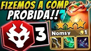 TFT - FIZEMOS A COMP PROIBIDA! NOMSY CARRY COMPLETAMENTE INSANA!!