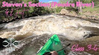 Steven's Section (Poudre River) || 4.2 FT || Dagger Indra