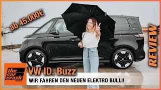 VW ID. Buzz im Test (2022) Wir fahren den NEUEN Elektro Bulli!  Fahrbericht | Review | Reichweite