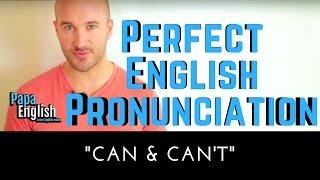 Can & Cant - Quick pronunciation