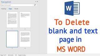 How to delete pages in ms word | 2 simple methods ⏩