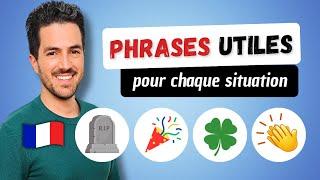  SENTENCES for every situation in French | VOCABULARY lesson