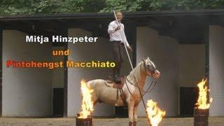 Mitja Hinzpeter mit Macchiato - Düsseldorfer Pferderennen 2013