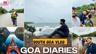 South Goa Vlog || Cabo- De - Rama Fort || kayaking || Cabo-de-Rama Beach | Palolem Beach | Goa |2024