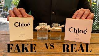 Fake vs Real Chloé Perfume 75 ML