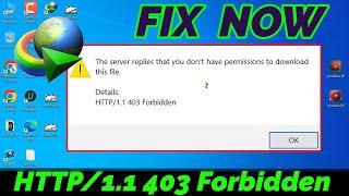  The Ultimate IDM 403 Forbidden Error Fix (Works in 2024!)