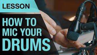 How to Place Your Drum Mics | Drum Lesson | Drum Bash