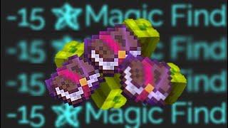 I got NEGATIVE Magic Find...Kinda | Hypixel Skyblock