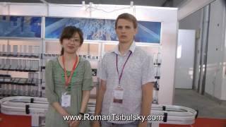 Roman Tsibulsky works on Pharma exhibition 2011 China Minipress.ru