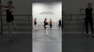 FIRST TIME DOING FOUETTÉS ON POINTE 🩰 #dance #dancer #ballet #ballerina #balletdance