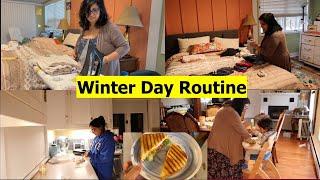 Woke Up With This Lovely Surprise | Winter Day Full Day Vlog In USA | Simple Living Wise Thinking