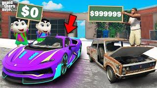 Franklin And Shinchan Best Supercar Upgrade Challenge In GTA 5!