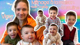 Vlog// Ménage & routine d’une maman‍‍