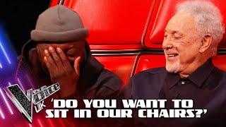 Tom and Danny switch chairs with Tom Jones and will.iam | The Voice UK 2024