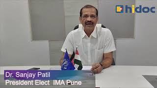 Dr. Sanjay Patil, IMA Pune President Elect | Daily Doctor Stories on Hidoc Dr.