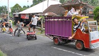 KONVOI BARONGAN TRUK MINI MIMPIN PALING DEPAN!!