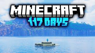 Surviving 117 Days On A Minecraft Island