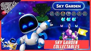 Astro Bot - Sky Garden Collectables Locations