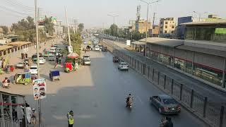 Peshawar BRT (Lahore Adda) Station near Haji Camp adda