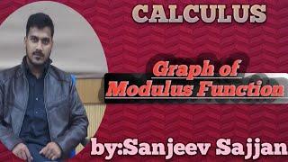 CALCULUS, Graph of Modulus function, By - Sanjeev Sajjan