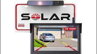 Unveiling Foxpark Solar Wireless Backup Camera!  | 1080P, 5’’ Monitor, 3 Mins DIY Install | Review