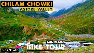 Astore To Chilam Chowki Deosai Road Travel | Deosai Bike Tour | Minimarg , Rainbow Lake | S-02/Ep-08