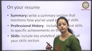 Analytical Skills