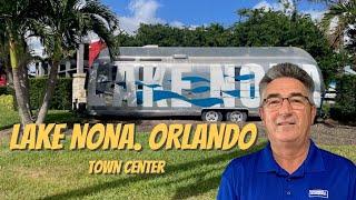 Lake Nona Orlando town center a walk around. Plus . #lakenona #orlando #realestate #orlandorealtor