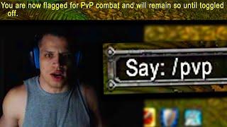 Tyler1 Accidentally Types /pvp