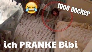 Ich PRANKE Bibi / 1000 Becher mit Wasser  | Julienco