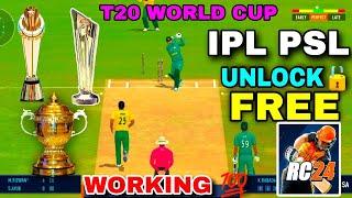 IPL UNLOCK= PSL UNLOCK  FREE REAL CRICKET 24 TIPS - IPL UNLOCK FREE RC24