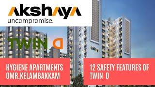 India's First Hygiene Apartments in Chennai OMR,Kelambakkam | Akshaya homes |