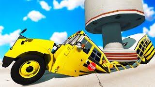 We Used a Massive Hydraulic Press to Crush Everything in BeamNG Multiplayer!