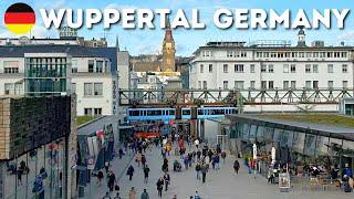 Wuppertal Walking Tour, Deutschland  City Walk in 4K HDR (mit Bildunterschriften)