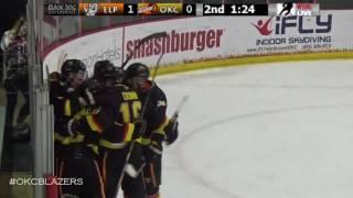 Griffin Wiencek Earns First OKC Blazers Goal