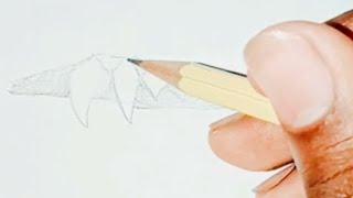 How to draw a simple " devil mouth "#ROHAN'SEASYDRAWINGS