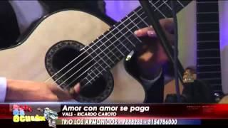 AMOR CON AMOR SE PAGA Trio  los armonicos