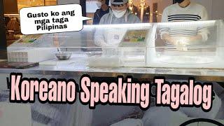 Korean Speaking Tagalog in Myeongdong | Mee in Korea