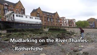 Mudlarking on the River Thames - Rotherhithe