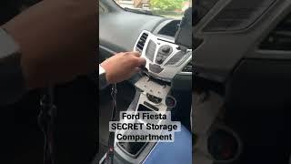 Ford Fiesta SECRET Storage Compartment