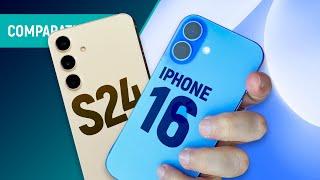 IPHONE 16 vs GALAXY S24: qual é o MELHOR CELULAR TOP COMPACTO do momento? | Comparativo