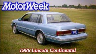 1988 Lincoln Continental | Retro Review