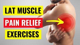 Latissimus Dorsi Pain Relief Exercises in 5 min